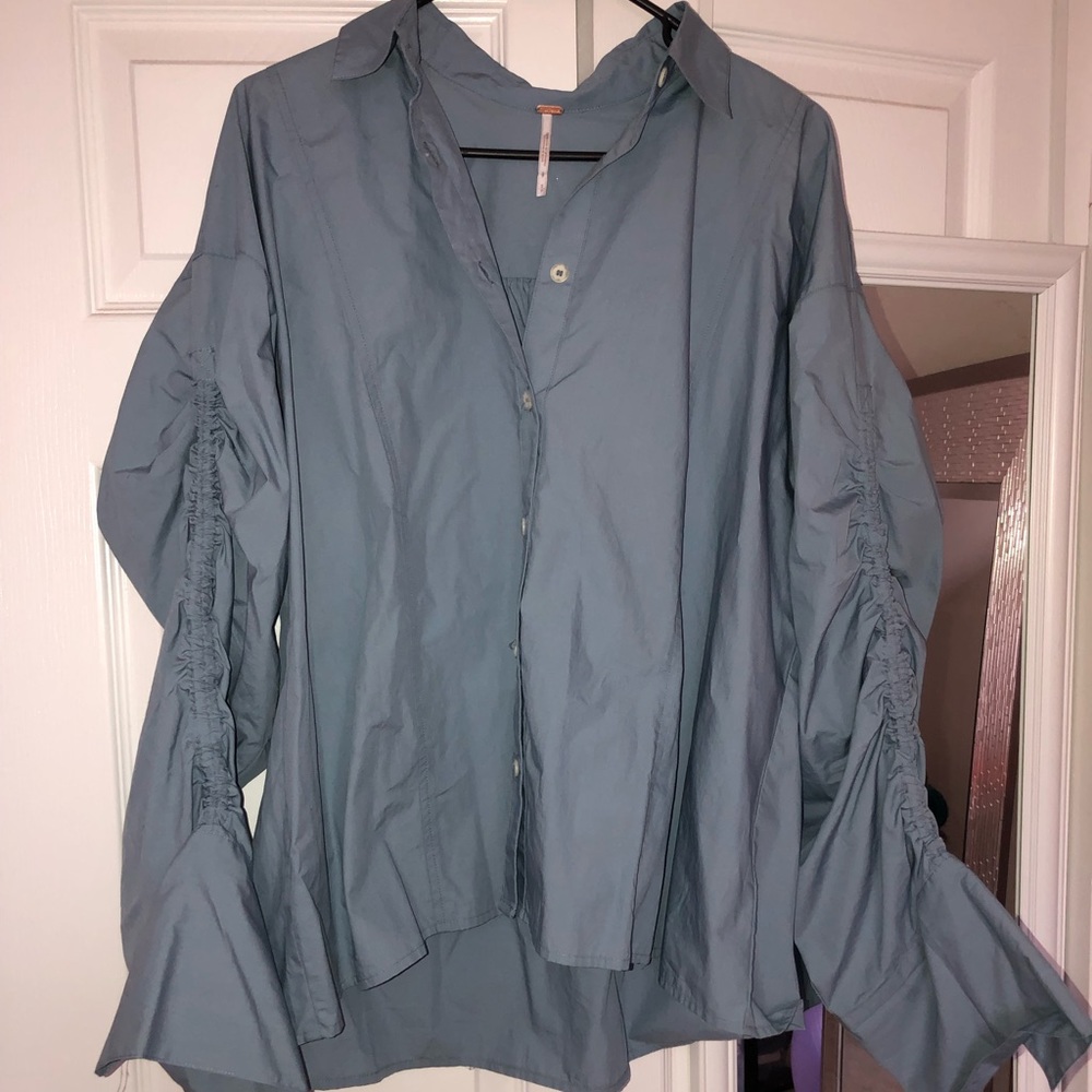 Free People Button Down Shirt